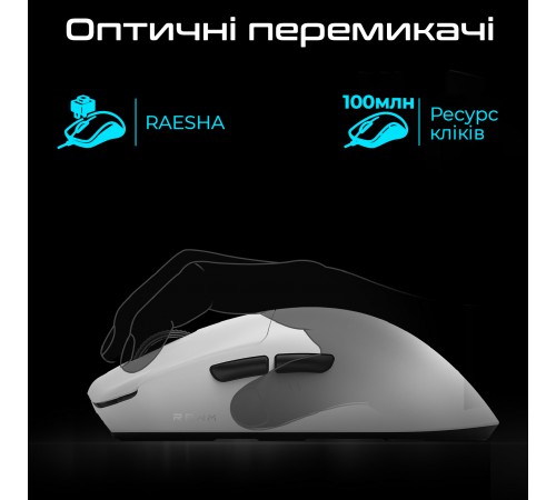 Миша бездротова RAWM ES21Pro Black