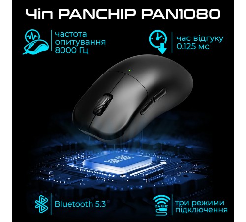 Миша бездротова RAWM ES21 White