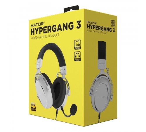 Гарнiтура Hator Hypergang 3 White (ESH06)