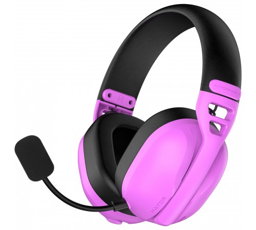 Гарнiтура Hator Hyperpunk 3 Wireless Cyber Violet (ESH19) Гарнiтура Hator Hyperpunk 3 Wireless Cyber Violet (ESH19)