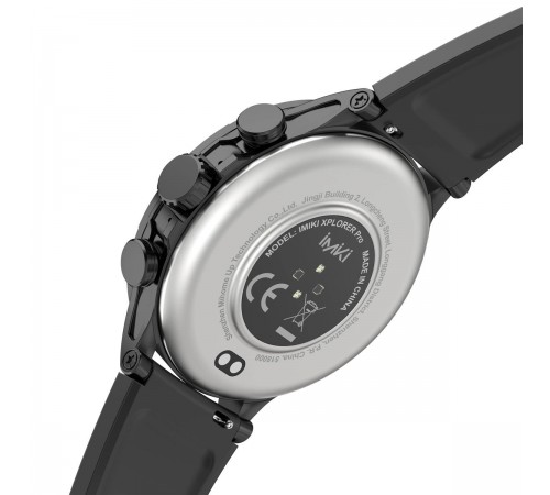 Смарт-годинник iMiki XPLORER Pro Black Silicone strap