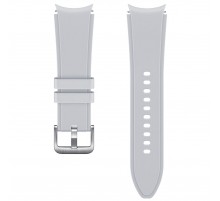 Ремінець Samsung Ridge Sport Band для Samsung Galaxy (20mm, S/M) / Watch 4 / Watch 5 / Watch 6 Silver (ET-SFR88SSEGRU) OEM
