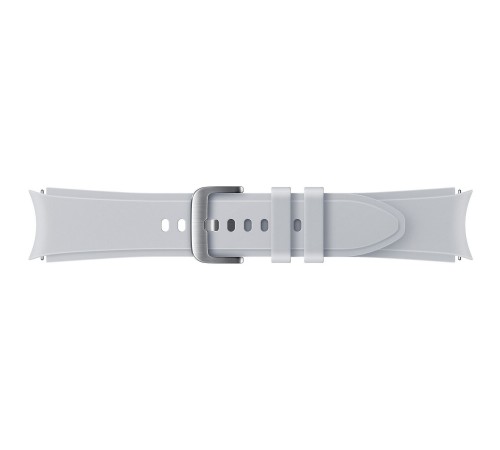 Ремінець Samsung Ridge Sport Band для Samsung Galaxy (20mm, S/M) / Watch 4 / Watch 5 / Watch 6 Silver (ET-SFR88SSEGRU) OEM