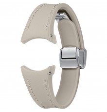 Ремінець Samsung D-Buckle Hybrid Eco-Leather Band для Samsung Galaxy (20mm, S/M) / Watch 4 / Watch 5 / Watch 6 Etoupe (ET-SHR93SAEGEU)