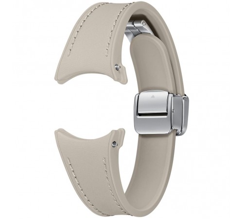 Ремінець Samsung D-Buckle Hybrid Eco-Leather Band для Samsung Galaxy (20mm, S/M) / Watch 4 / Watch 5 / Watch 6 Etoupe (ET-SHR93SAEGEU) Ремінець Samsung D-Buckle Hybrid Eco-Leather Band для Samsung Galaxy (20mm, S/M) / Watch 4 / Watch 5 / Watch 6 Etoupe (ET-SHR93SAEGEU)