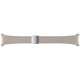 Ремінець Samsung D-Buckle Hybrid Eco-Leather Band для Samsung Galaxy (20mm, S/M) / Watch 4 / Watch 5 / Watch 6 Etoupe (ET-SHR93SAEGEU)