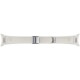 Ремінець Samsung D-Buckle Hybrid Eco-Leather Band для Samsung Galaxy (20mm, S/M) / Watch 4 / Watch 5 / Watch 6 Cream (ET-SHR93SUEGEU)
