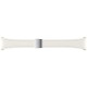 Ремінець Samsung D-Buckle Hybrid Eco-Leather Band для Samsung Galaxy (20mm, S/M) / Watch 4 / Watch 5 / Watch 6 Cream (ET-SHR93SUEGEU)