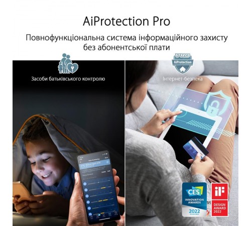 Wi-Fi Mesh-система Asus ZenWiFi Pro ET12 1pk Black (90IG05Z0-MO3A10)
