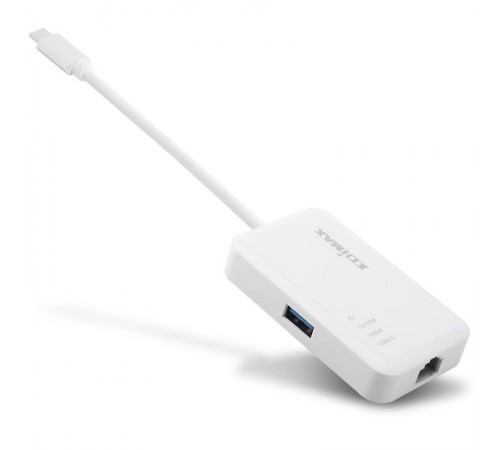 Мережевий адаптер Edimax EU-4308 USB-C (1xGE, 3xUSB 3.0) Мережевий адаптер Edimax EU-4308 USB-C (1xGE, 3xUSB 3.0)