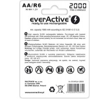 Акумулятор everActive AA/HR06 Ni-MH 2000mAh BL 4шт