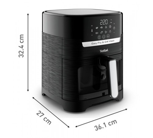 Мультипіч Tefal EasyFry&Grill Vision Window EY506810