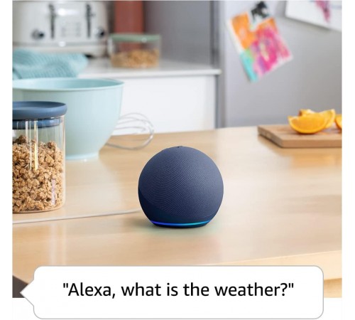 Акустична система Amazon Echo Dot (5th Gen) Smart Speaker with Alexa Charcoal_JP