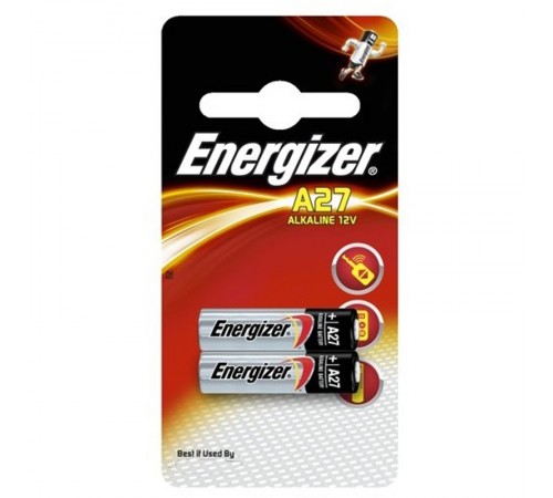 Батарейка Energizer A27 (27A) 12V BL 2 шт Батарейка Energizer A27 (27A) 12V BL 2 шт