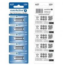 Батарейка everActive A27 BL 5шт