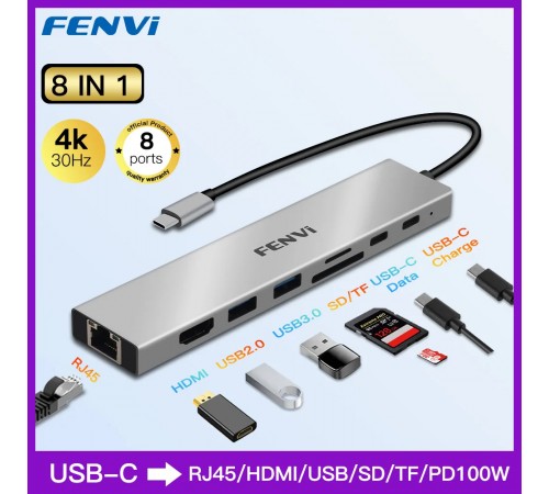 Док-станція Fenvi F-C801H