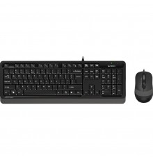 Комплект (клавіатура, миша) A4Tech F1010 Black/Grey