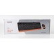 Комплект (клавіатура, миша) A4Tech F1010 Black/Orange