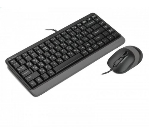 Комплект (клавіатура, миша) A4Tech Fstyler F1110 Grey USB