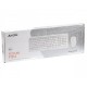 Комплект (клавіатура, миша) A4Tech F1512 White