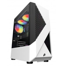 Корпус 1stPlayer F3-A-4F1 White 600W