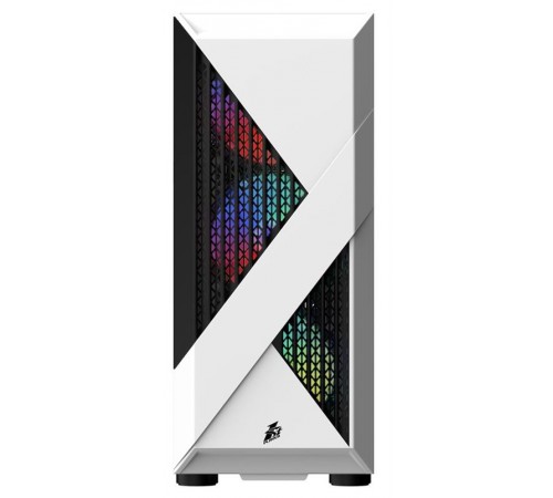 Корпус 1stPlayer F3-A-4F1 White 600W