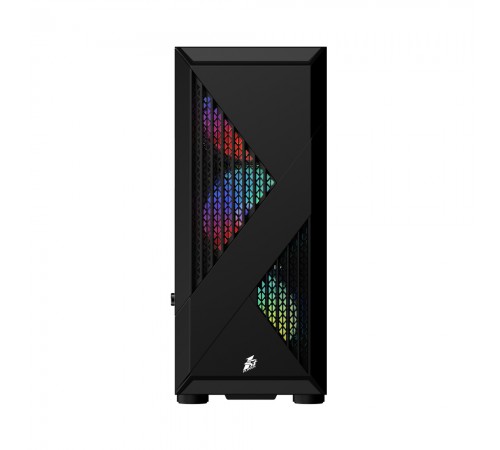 Корпус 1stPlayer F3-A-BK-4F1 Black без БЖ
