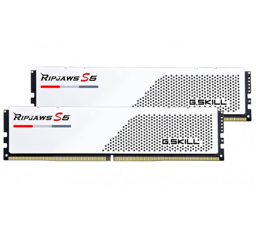 Модуль пам`ятi DDR5 2x16GB/5600 G.Skill Ripjaws S5 White (F5-5600J3636C16GX2-RS5W)
