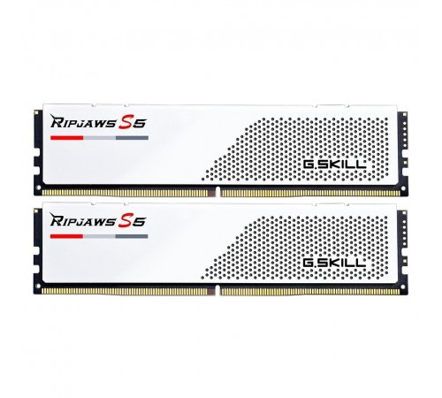 Модуль пам`ятi DDR5 2x16GB/5600 G.Skill Ripjaws S5 White (F5-5600J3636C16GX2-RS5W)