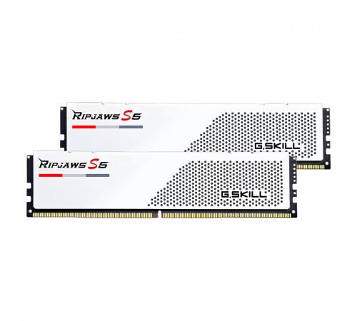 Модуль пам`ятi DDR5 2x16GB/5600 G.Skill Ripjaws S5 White (F5-5600J4040C16GX2-RS5W)