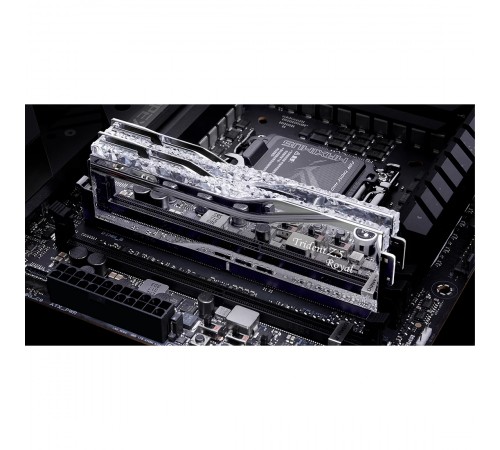 Модуль пам`ятi DDR5 2x32GB/6000 G.Skill Trident Z5 Royal Silver (F5-6000J2836G32GX2-TR5S)
