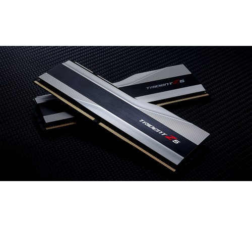 Модуль пам`ятi DDR5 2x16GB/6000 G.Skill Trident Z5 Silver (F5-6000J3040F16GX2-TZ5S)