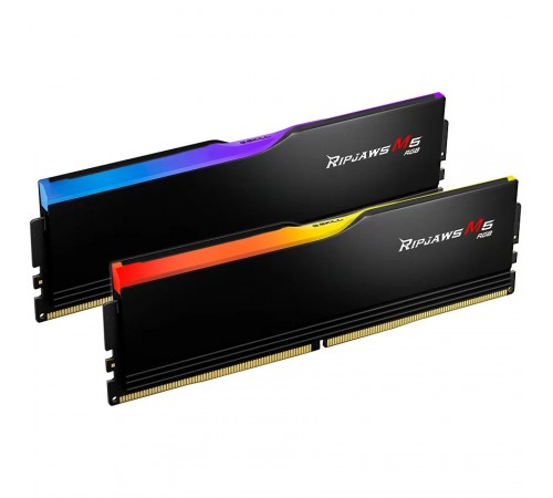 Модуль пам`ятi DDR5 2x16GB/6000 G.Skill Ripjaws M5 RGB Black (F5-6000J3238F16GX2-RM5RK)