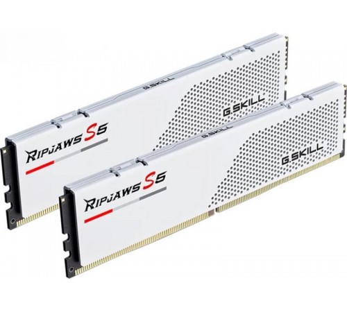 Модуль пам`ятi DDR5 2x16GB/6000 G.Skill Ripjaws S5 White (F5-6000J3238F16GX2-RS5W)