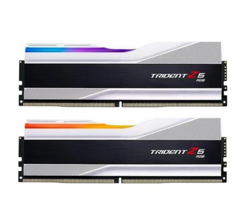 Модуль пам`ятi DDR5 2x16GB/6000 G.Skill Trident Z5 RGB Silver (F5-6000J3636F16GX2-TZ5RS)