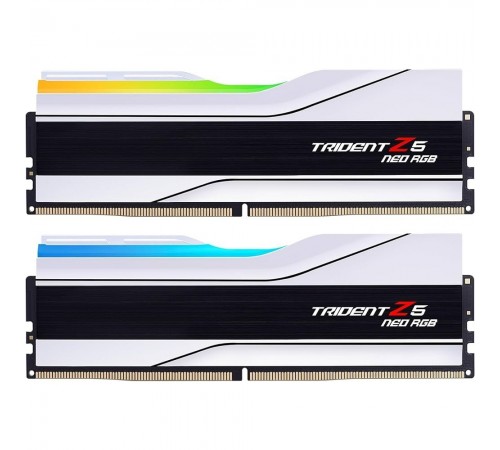 Модуль пам`ятi DDR5 2x16GB/6400 G.Skill Trident Z5 Neo RGB White (F5-6400J3239G16GX2-TZ5NRW)