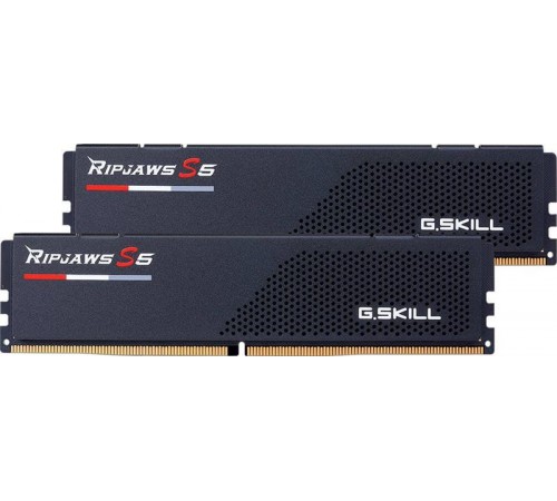 Модуль пам`ятi DDR5 2x32GB/6400 G.Skill Ripjaws S5 Black (F5-6400J3239G32GX2-RS5K)