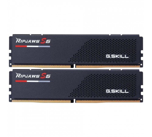 Модуль пам`ятi DDR5 2x32GB/6400 G.Skill Ripjaws S5 Black (F5-6400J3239G32GX2-RS5K)