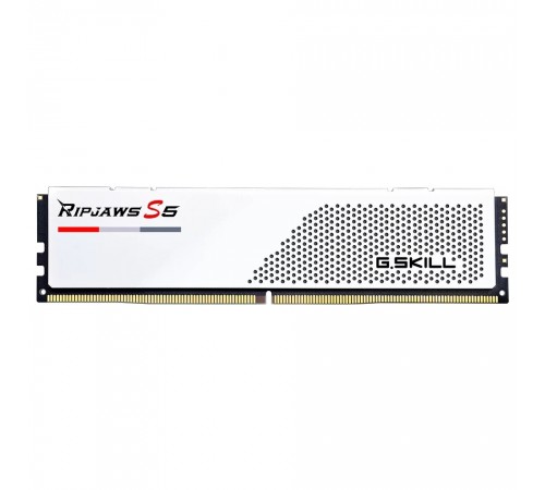 Модуль пам`ятi DDR5 2x16GB/6400 G.Skill Ripjaws S5 White (F5-6400J3648F16GX2-RS5W)