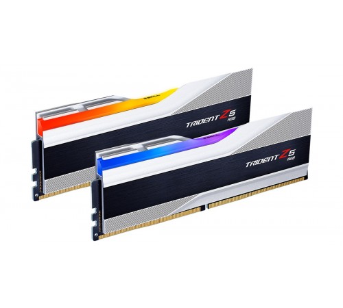 Модуль пам`ятi DDR5 2x16GB/8000 G.Skill Trident Z5 RGB Silver (F5-8000J3848H16GX2-TZ5RS)