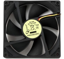 Вентилятор Gembird (FANCASE2/BALL) 90х90х25мм Ball 3pin