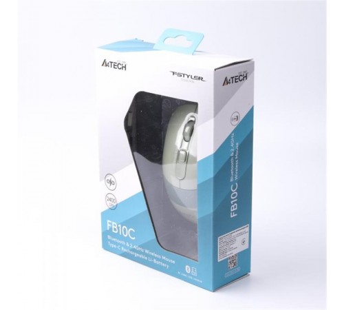 Миша бездротова A4Tech FB10C Matcha Green