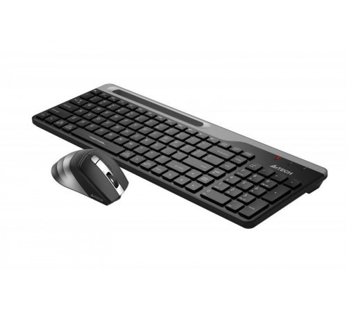 Комплект (клавіатура, миша) бездротовий A4Tech FB2535CS Smoky Grey