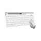 Комплект (клавіатура, миша) бездротовий A4Tech FB2535C Icy White