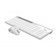 Комплект (клавіатура, миша) бездротовий A4Tech FB2535C Icy White