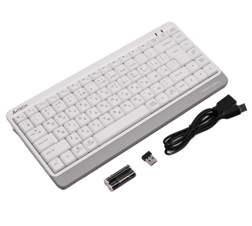 Клавіатура A4Tech FBK11 White USB
