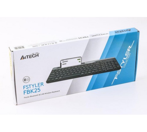 Клавіатура бездротова A4Tech Fstyler FBK25 Black