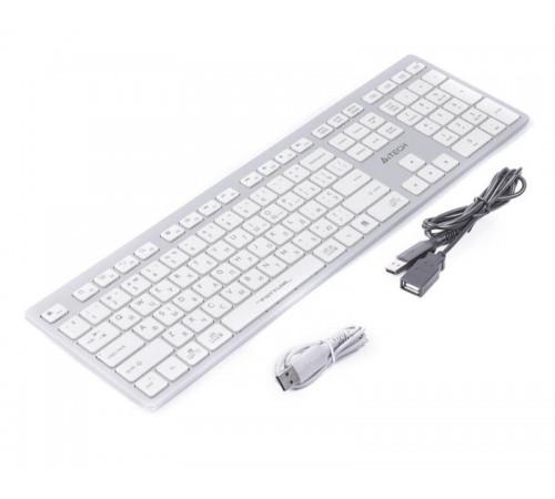 Клавіатура A4Tech Fstyler FBX50C White