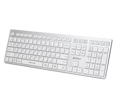 Клавіатура A4Tech Fstyler FBX50C White