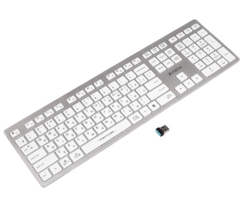 Клавіатура A4Tech Fstyler FBX50C White